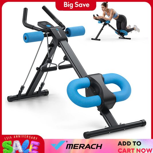 MERACH Abdominal Exercise System Trainer Adjustable Workout