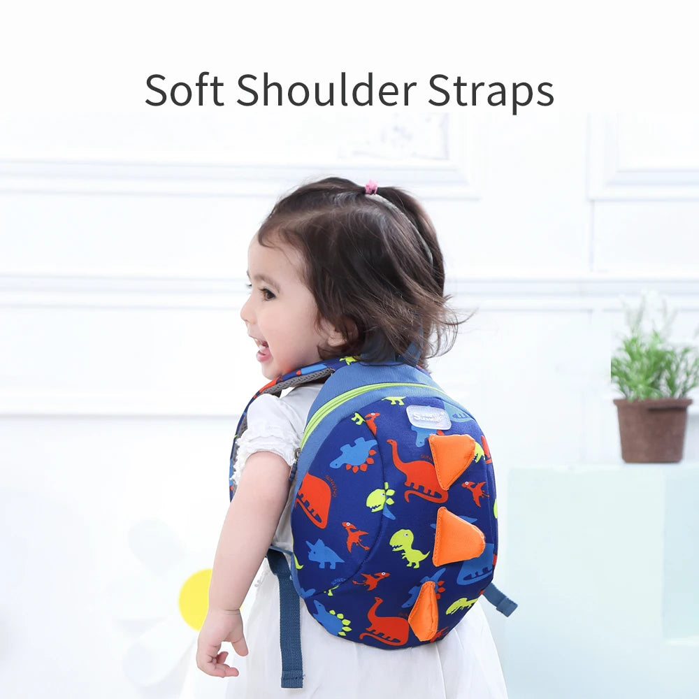 Sunveno Kids Backpack Safety Harness Leash Dinosaur
