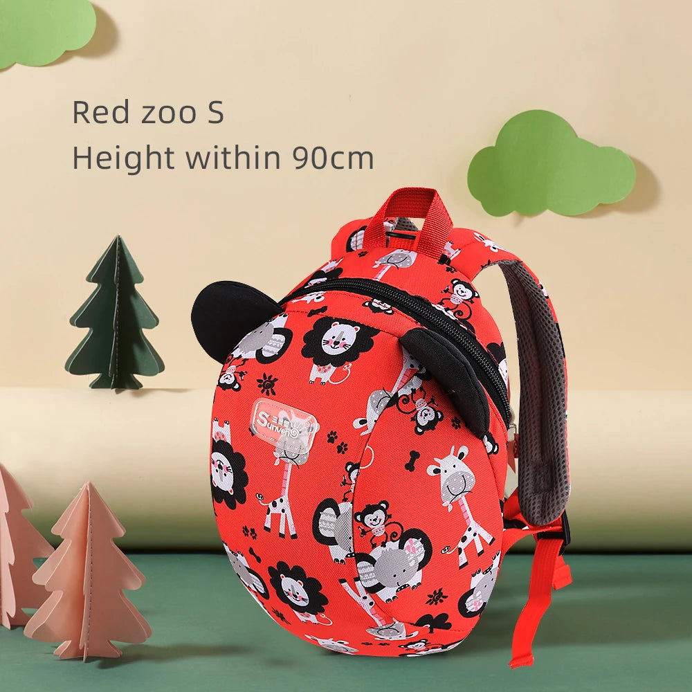 Sunveno Kids Backpack Safety Harness Leash Dinosaur