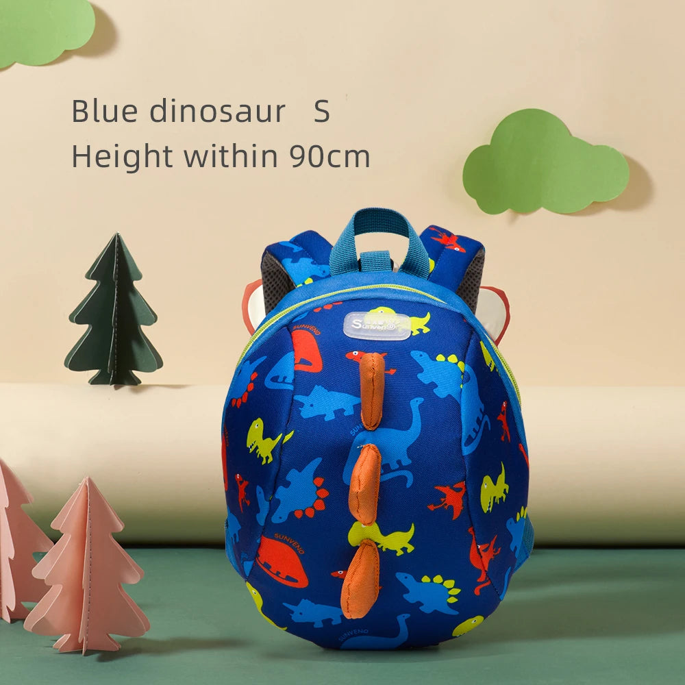 Sunveno Kids Backpack Safety Harness Leash Dinosaur