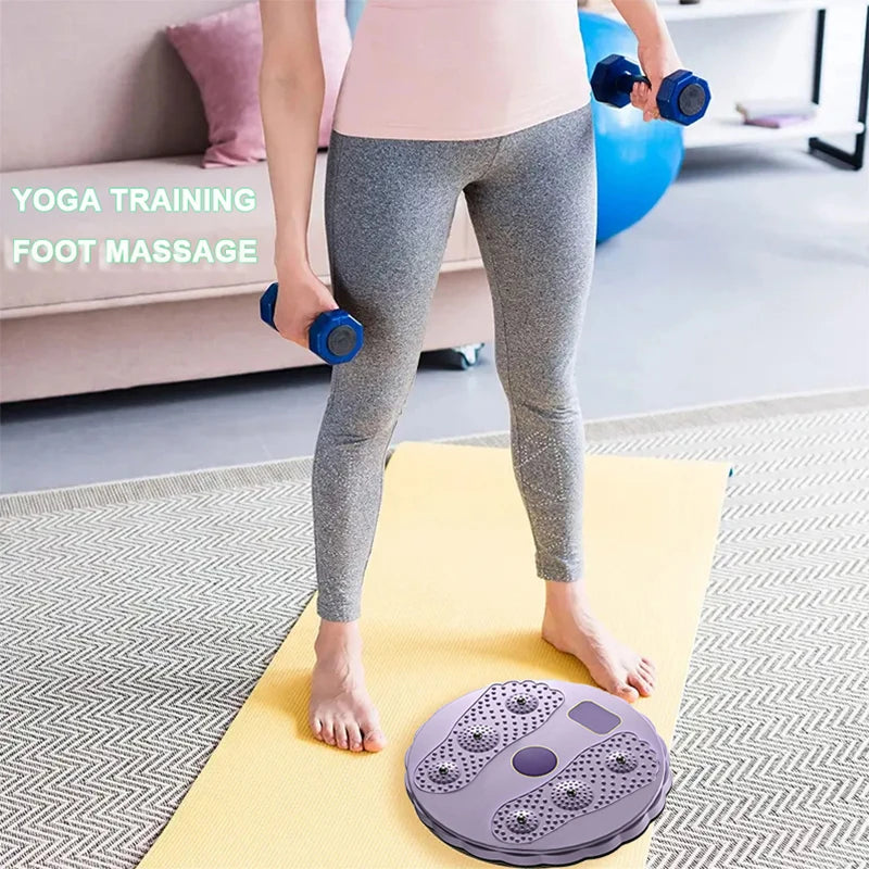 Waist Twisting Disc Magnetic Massage Trainer For Abdomen