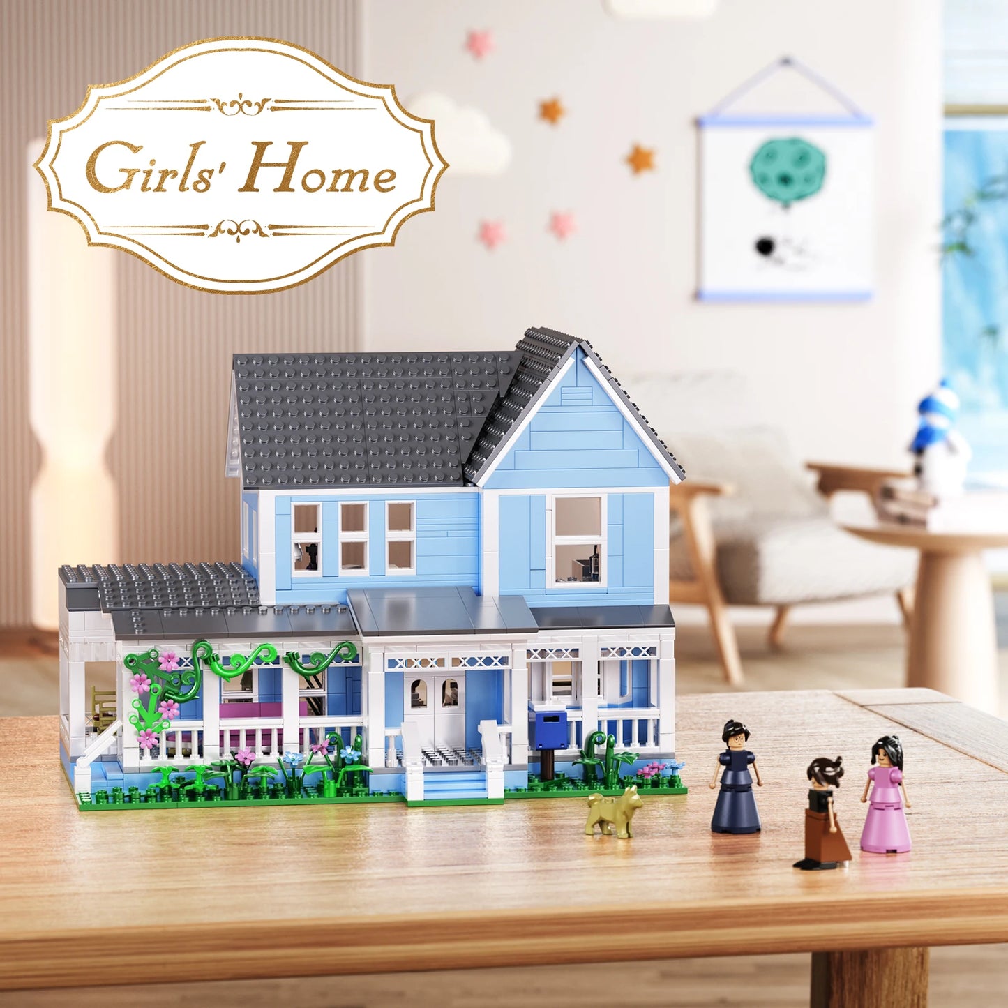 BuildingBoat Villa Palace Building Block Set For Kids