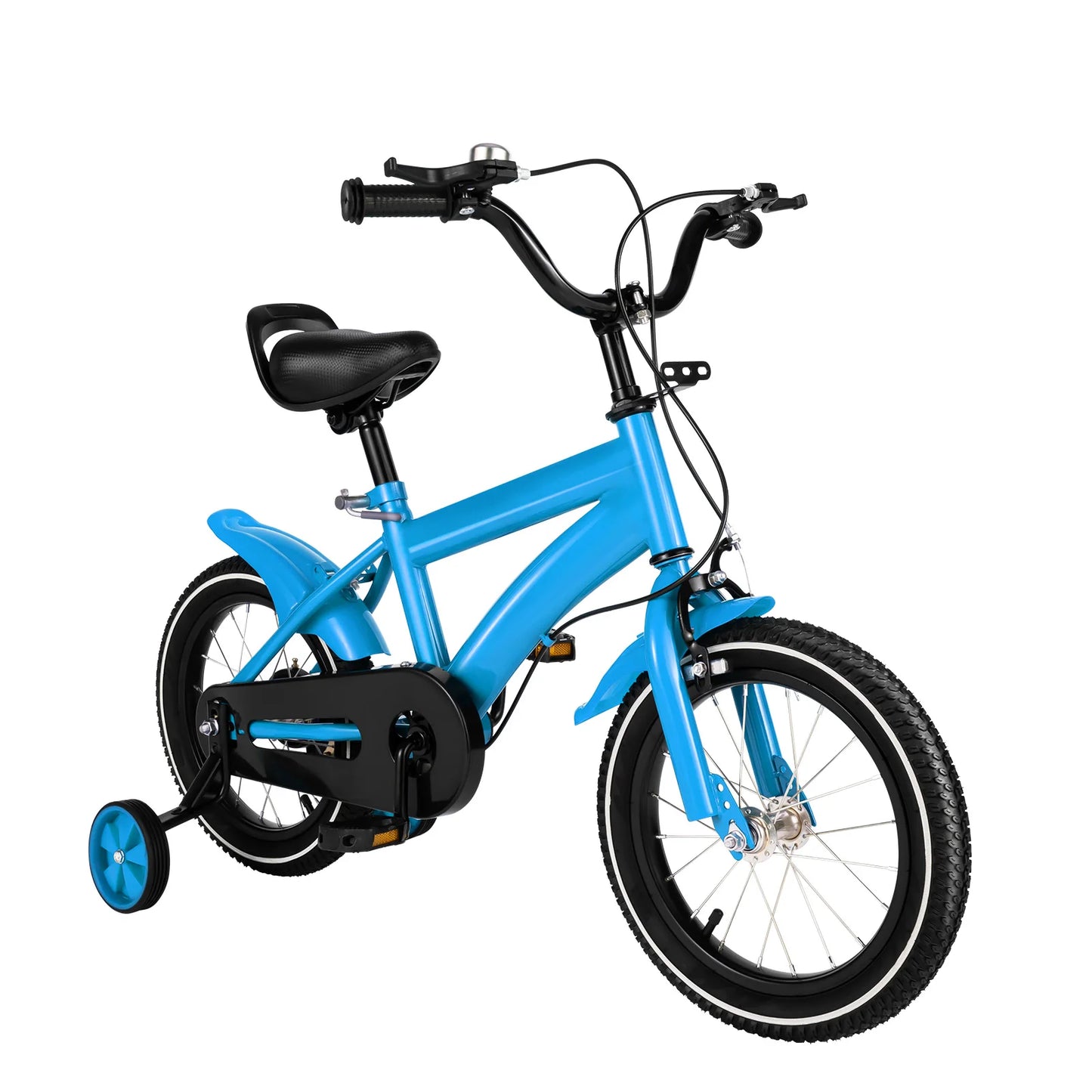 Fork Height Adjustable Children's Bicycle Training Wheels