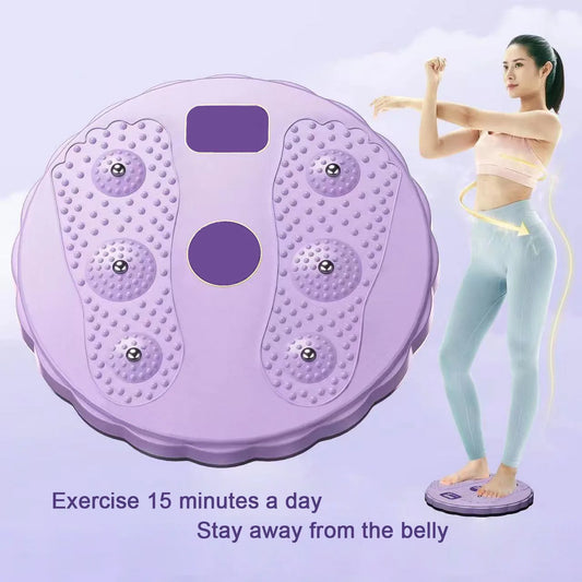 Waist Twisting Disc Magnetic Massage Trainer For Abdomen