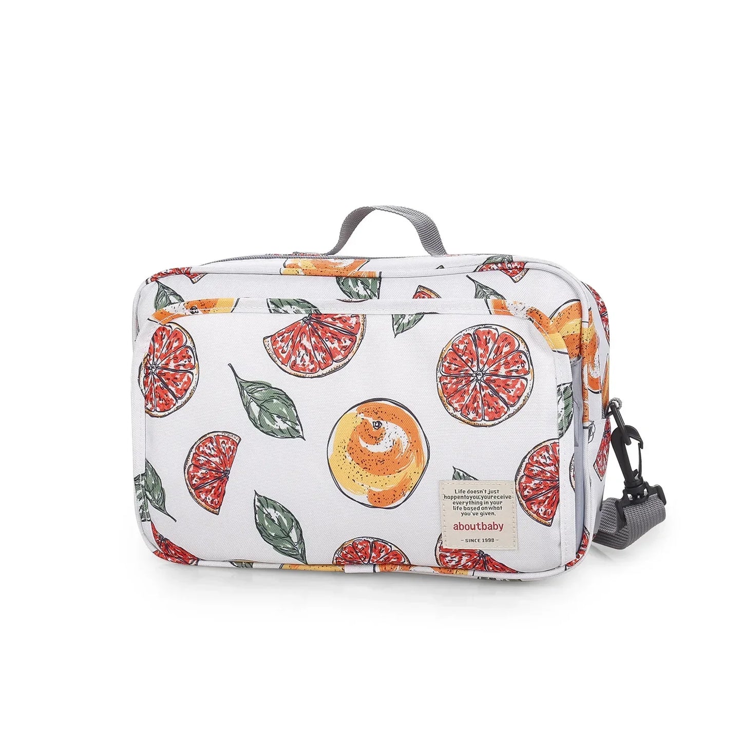 Closure Multifunction Baby Diaper Bag Stroller Organizer