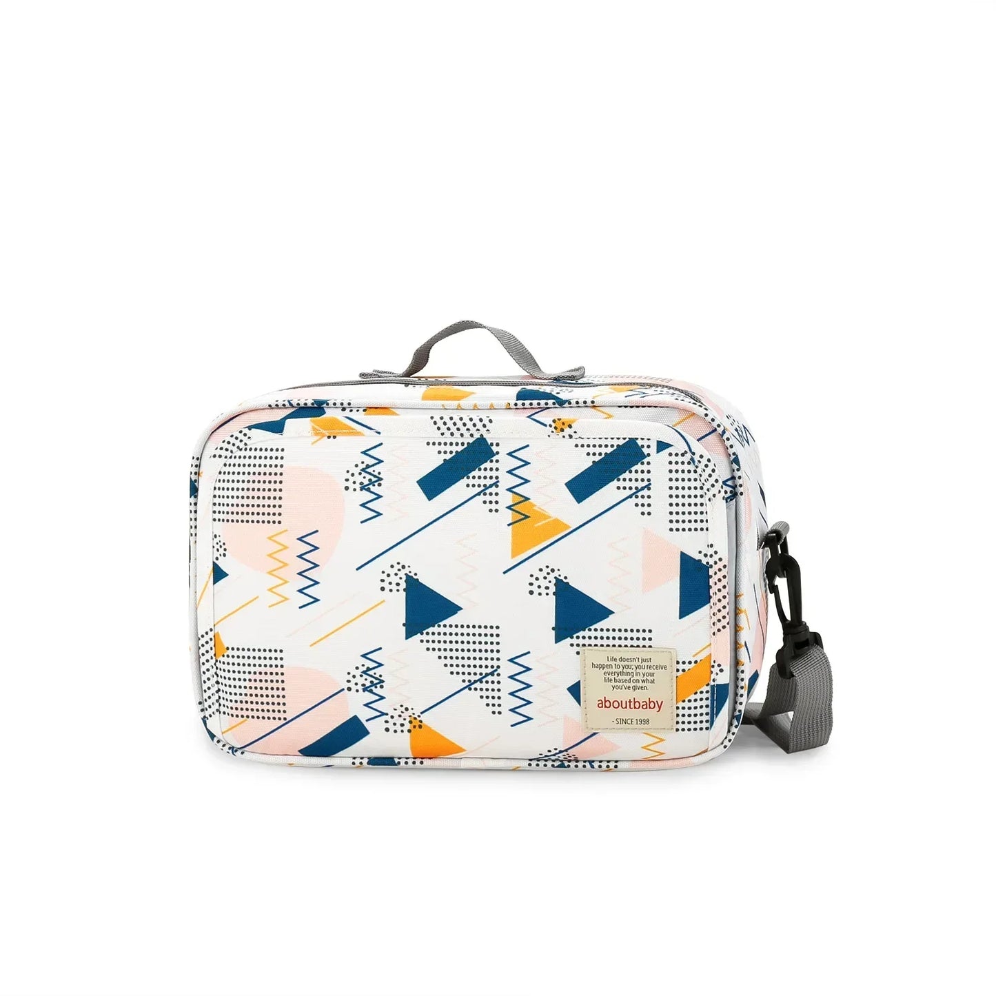 Closure Multifunction Baby Diaper Bag Stroller Organizer