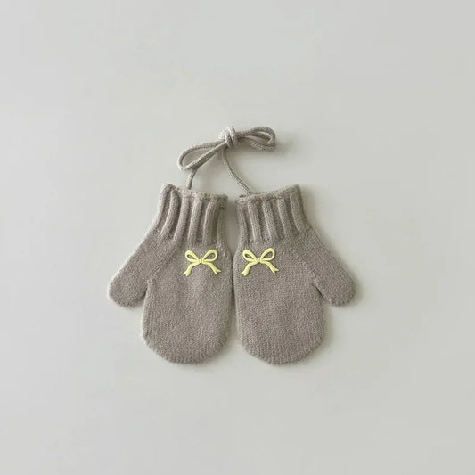 Minimalist Life Store Sweet Bow Kids Knitted Gloves