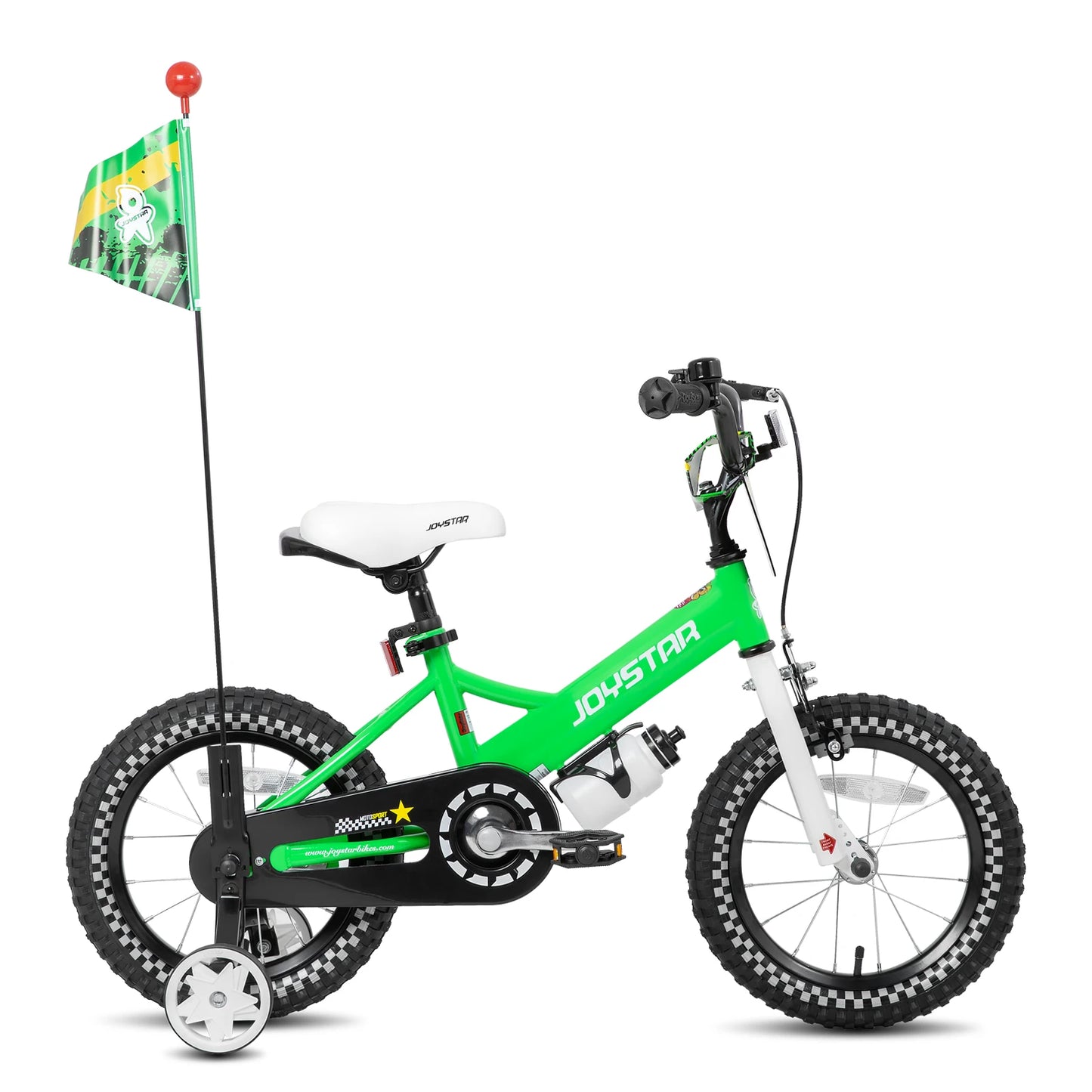 Joystar Kids Bike With Doll Seat And Streamers Girls
