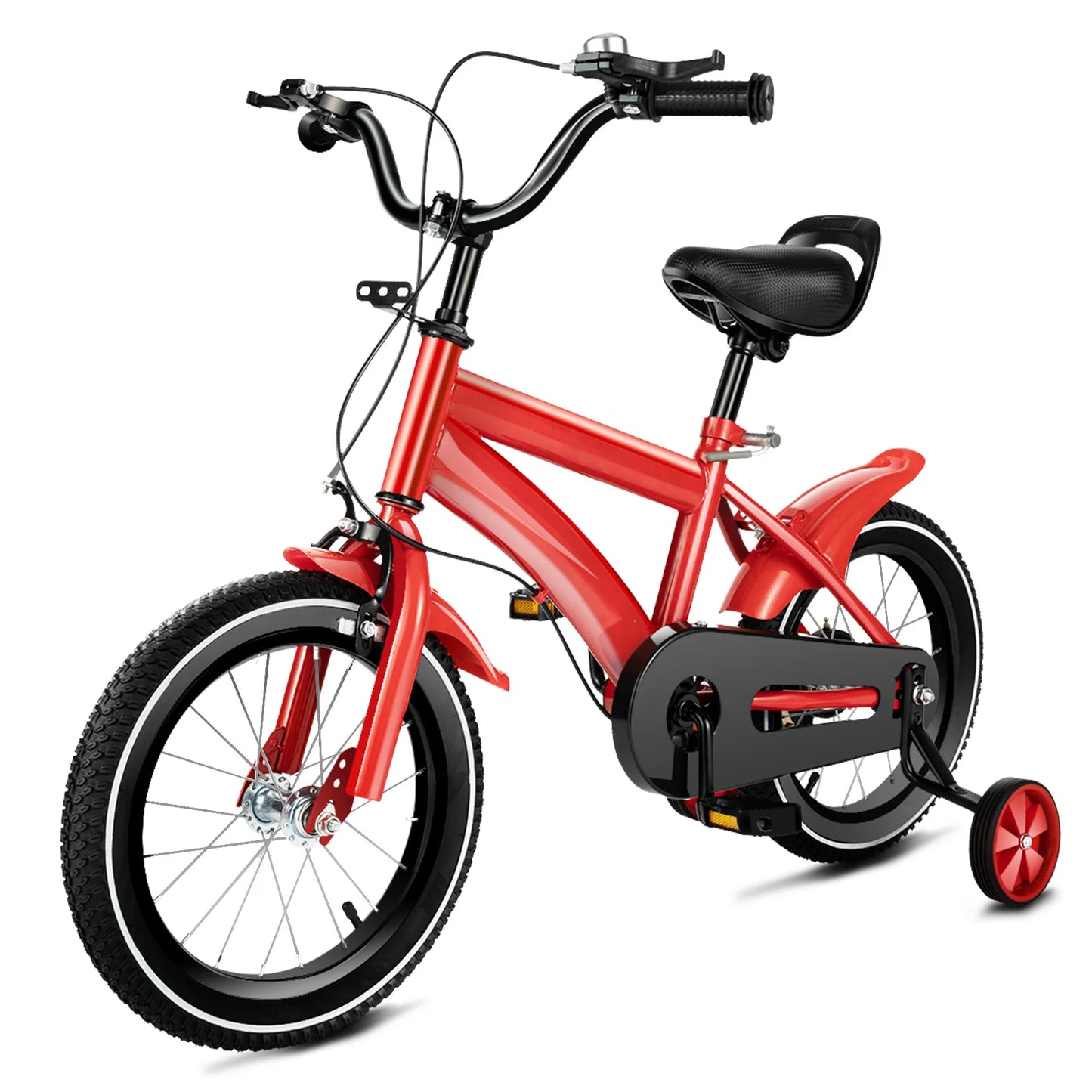Fork Height Adjustable Children's Bicycle Training Wheels