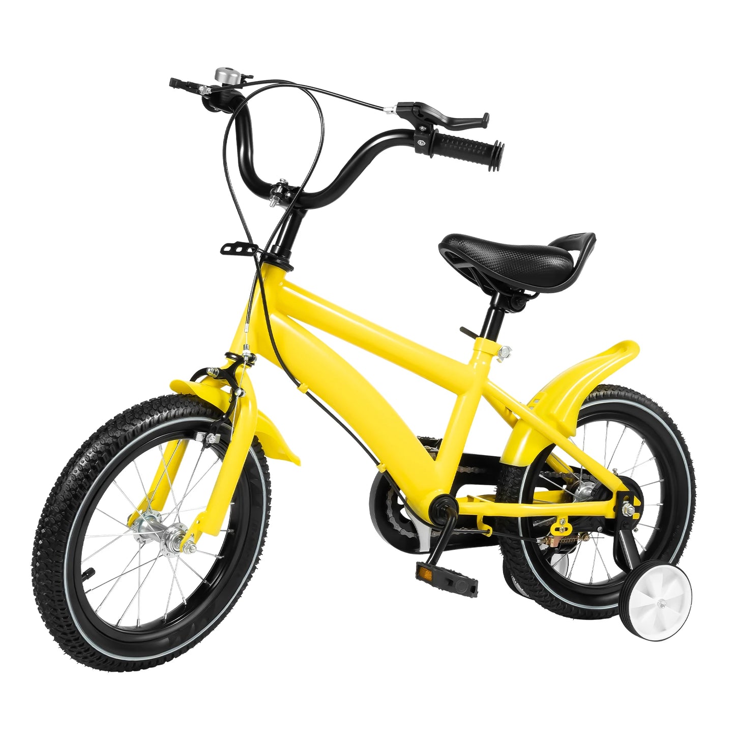 Fork Height Adjustable Children's Bicycle Training Wheels