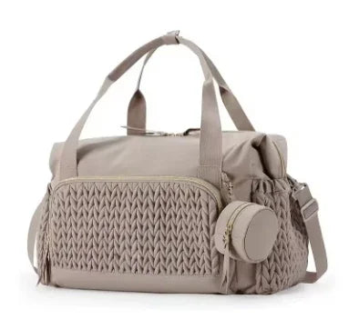 OUY Diaper Tote Bag Waterproof Hospital Labor Bag Travel