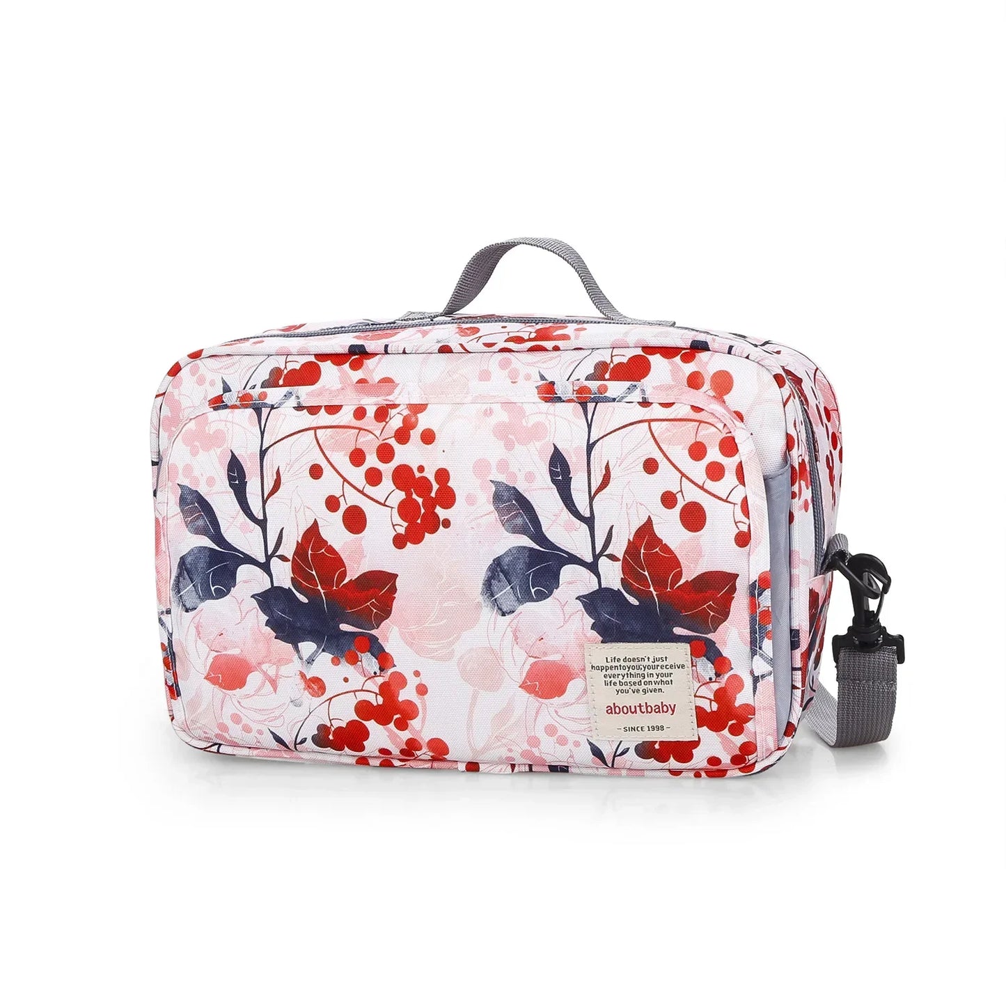 Closure Multifunction Baby Diaper Bag Stroller Organizer