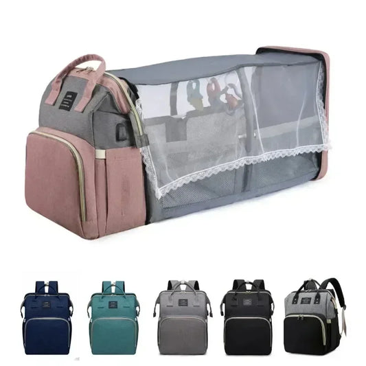 Mommy Bag Portable Diaper Backpack For Travel Moms