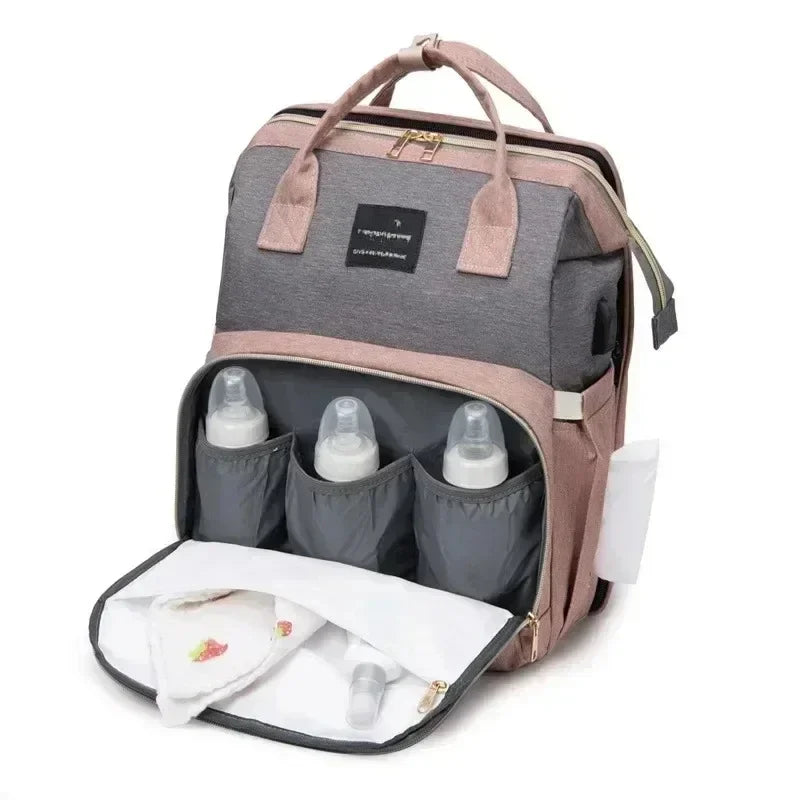 Mommy Bag Portable Diaper Backpack For Travel Moms