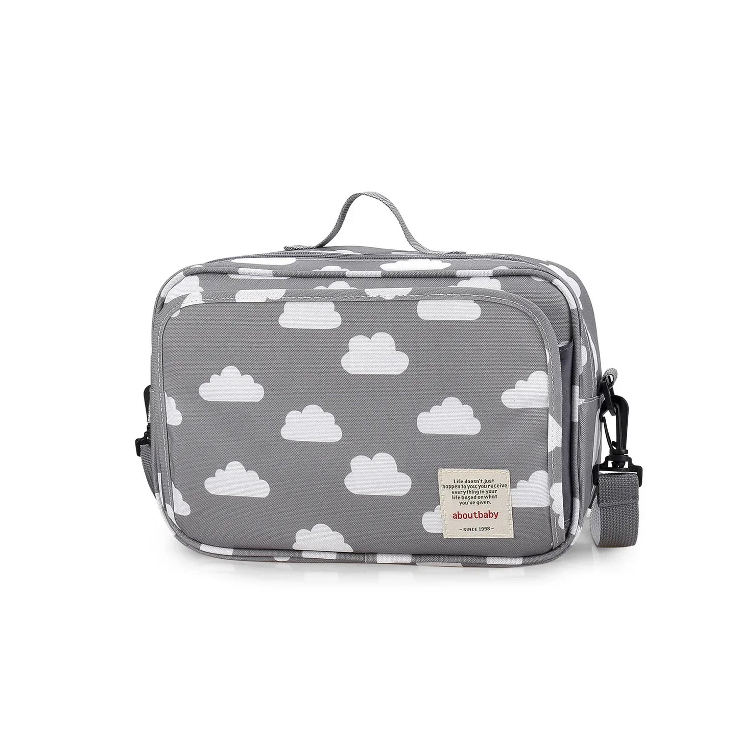 Closure Multifunction Baby Diaper Bag Stroller Organizer