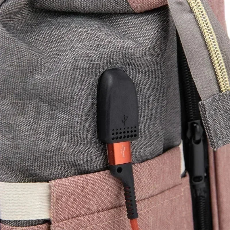 Mommy Bag Portable Diaper Backpack For Travel Moms