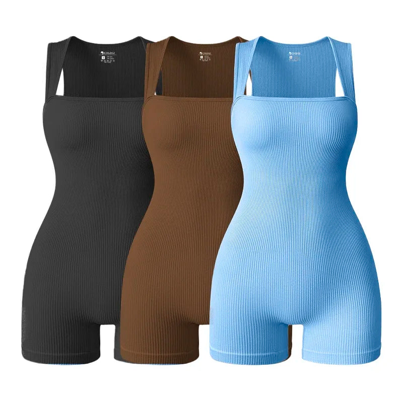 Want Move Backless Sleeveless Bodycon Jumpsuit Romper