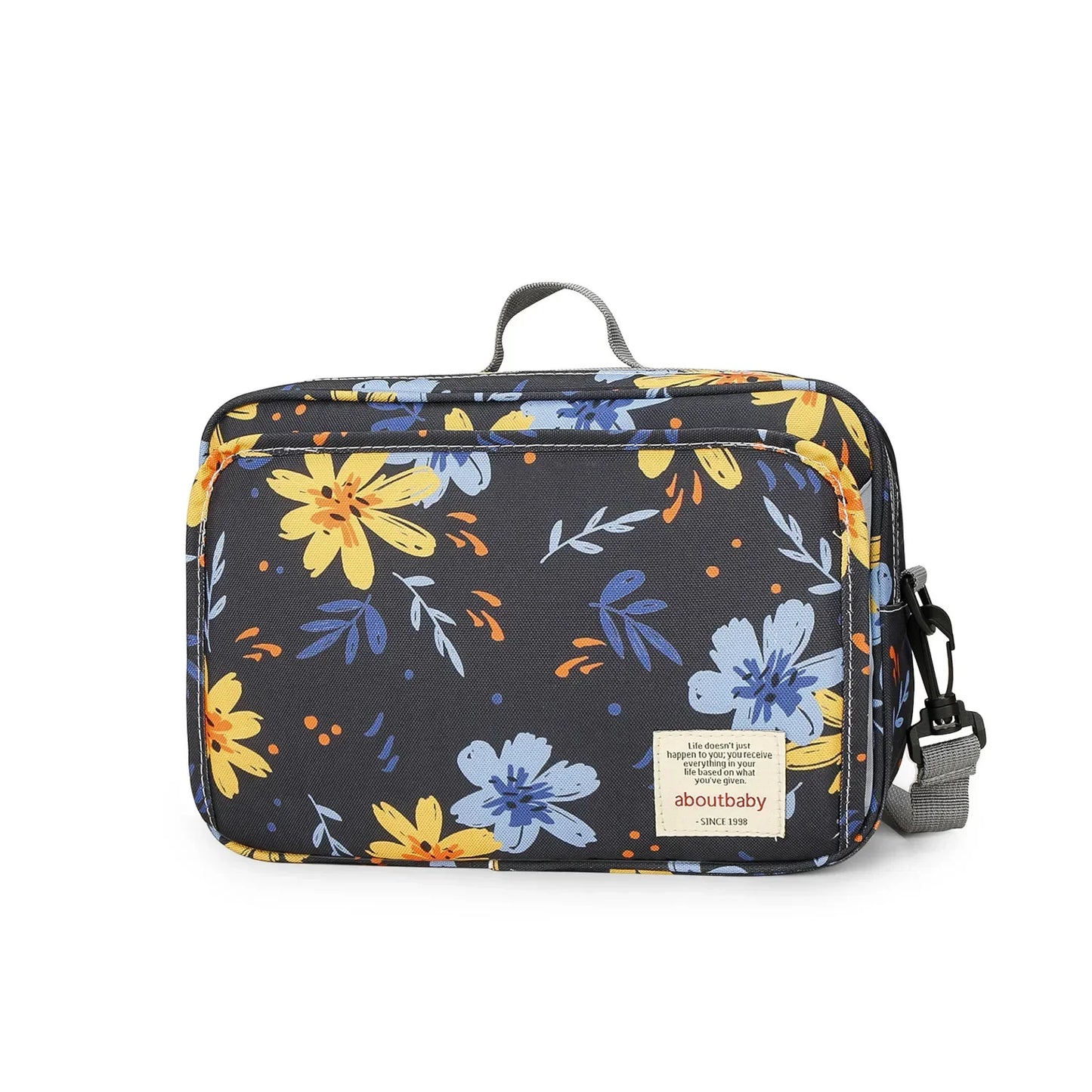 Closure Multifunction Baby Diaper Bag Stroller Organizer