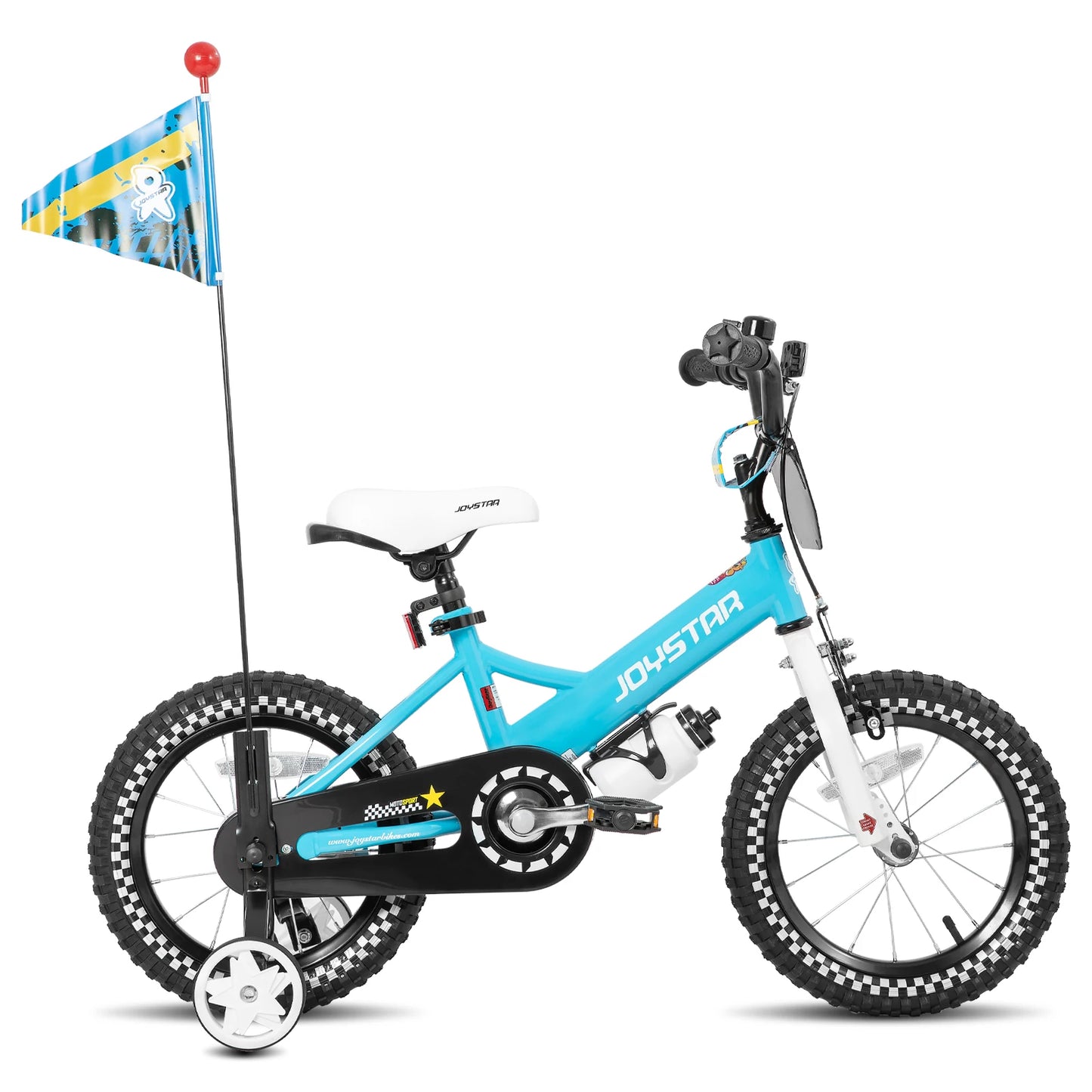 Joystar Kids Bike With Doll Seat And Streamers Girls