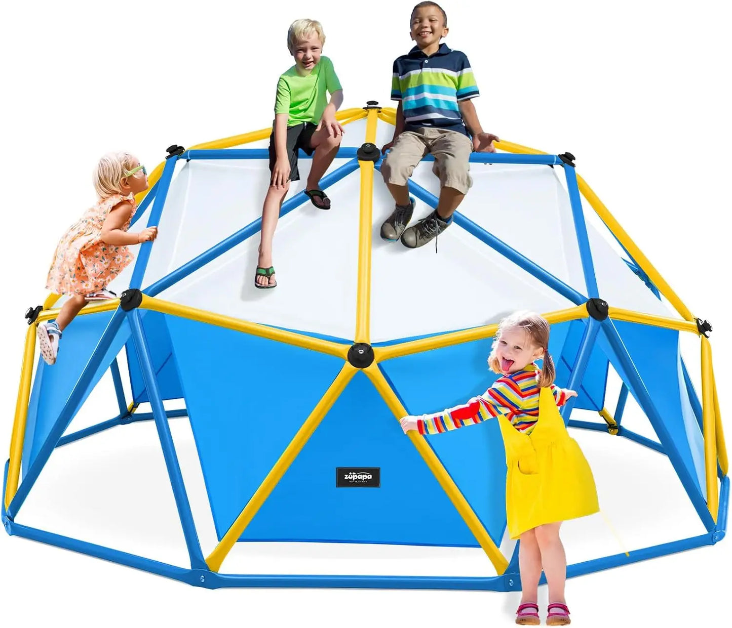 SHXICN Climbing Dome With Slide Backyard Playground