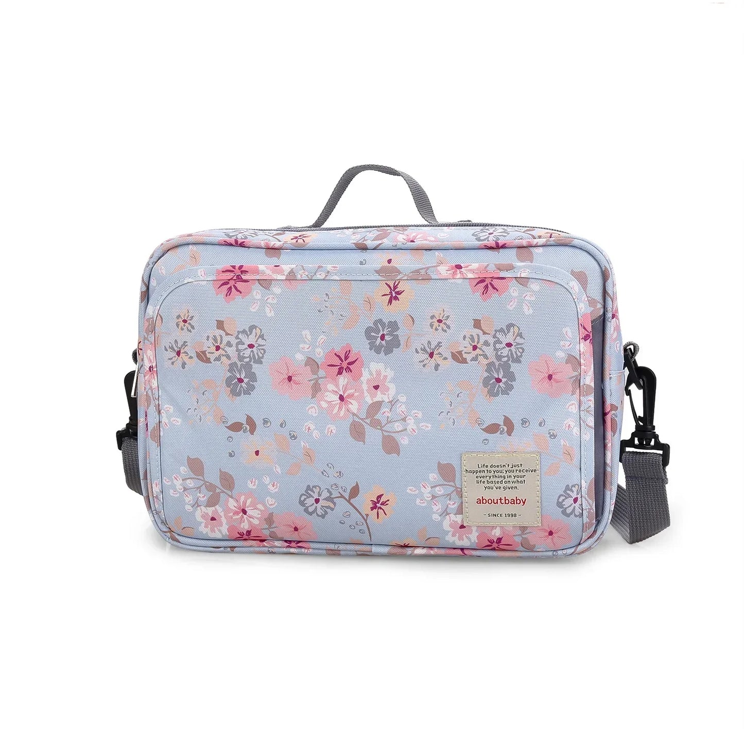 Closure Multifunction Baby Diaper Bag Stroller Organizer