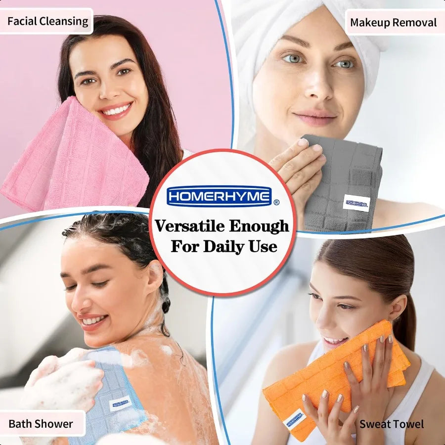 Zhejiang Hignconcerned Washcloths 50 Pack Polyester Cotton