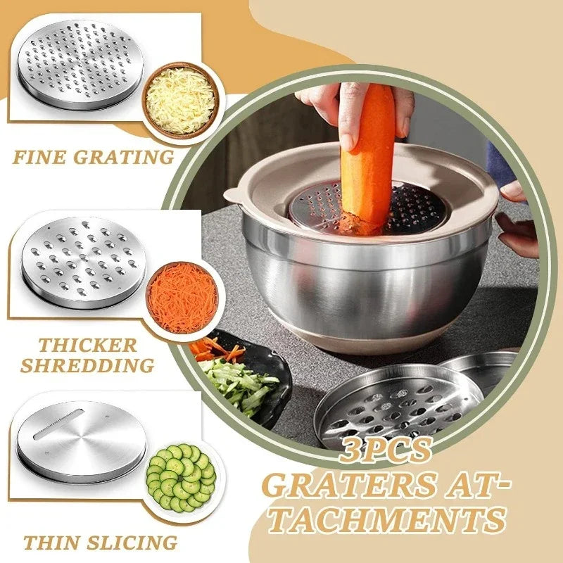 Hign Concerned Mixing Bowls With Airtight Lids 26 Piece Set