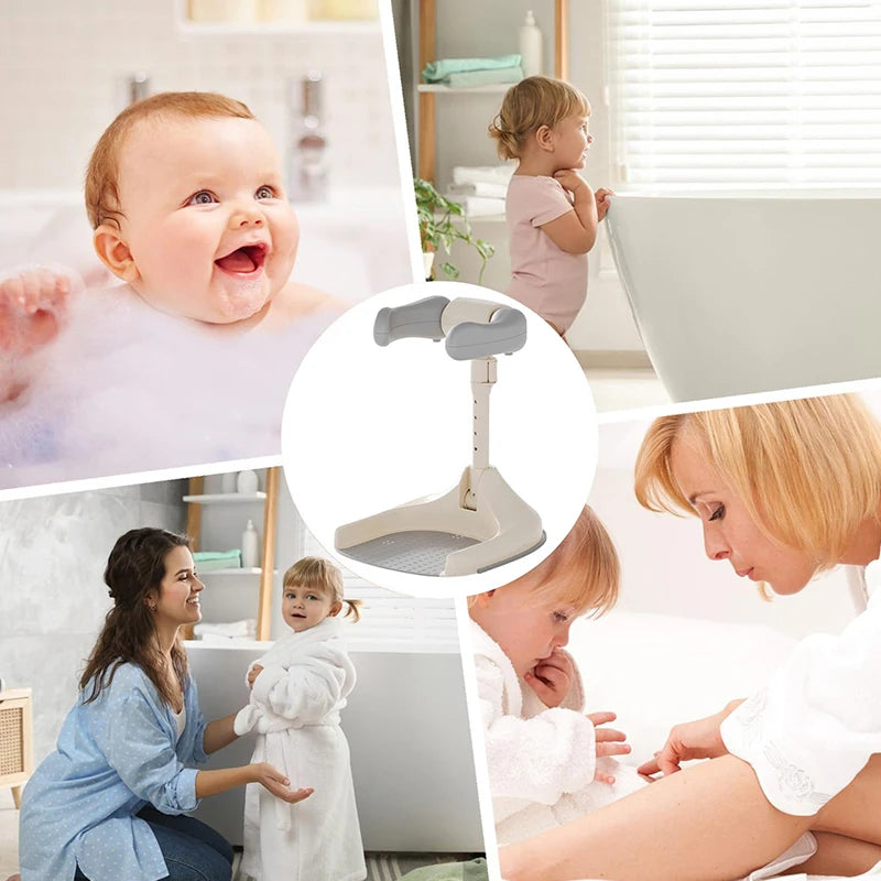 Baby Shower Stand, Baby Shower Standing Support | Bath Shower Standing Support With Non-Slip Base
