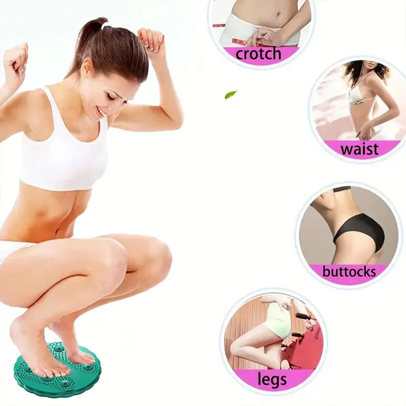 Waist Twisting Disc Magnetic Massage Trainer For Abdomen