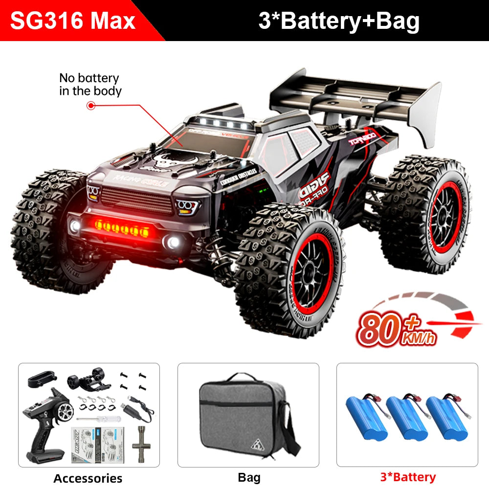 Teeggi SG116 MAX 1 16 High Speed RC DriftCar Offroad