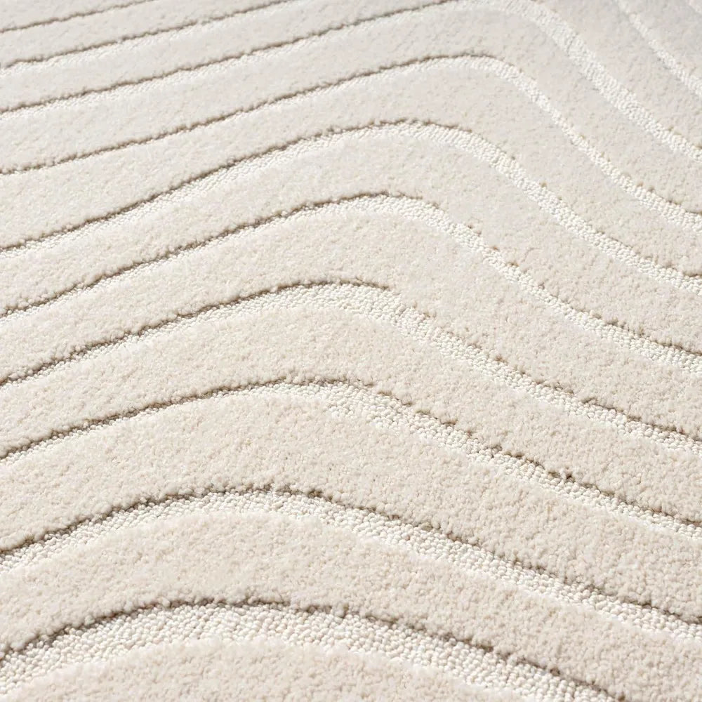 Grayson Collection 5930 Cream 6x9 Modern Abstract Area Rug