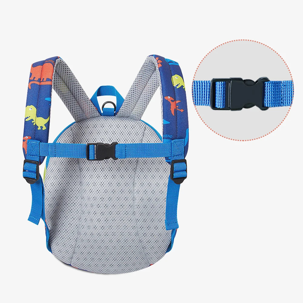 Sunveno Kids Backpack Safety Harness Leash Dinosaur