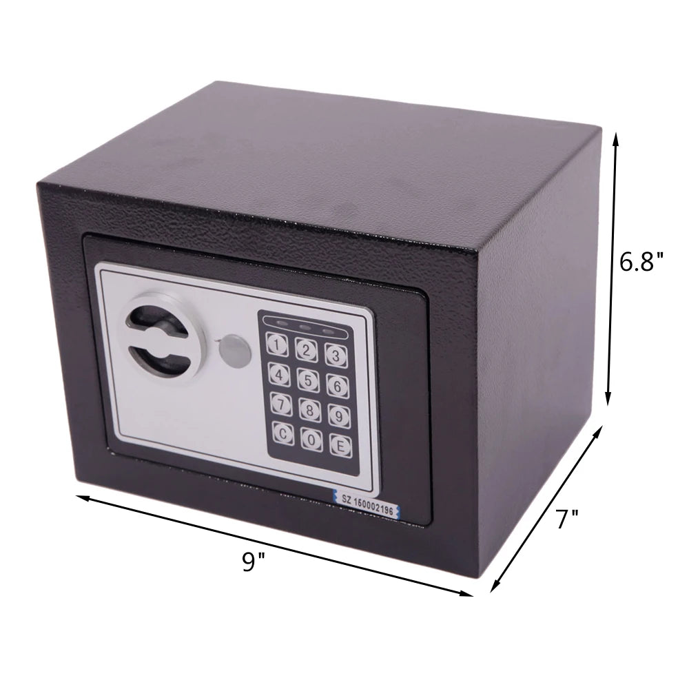 Hign-concerned Electronic Code Safe Box Metal Wall Case