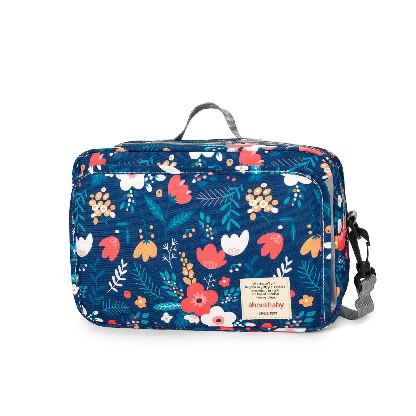 Closure Multifunction Baby Diaper Bag Stroller Organizer