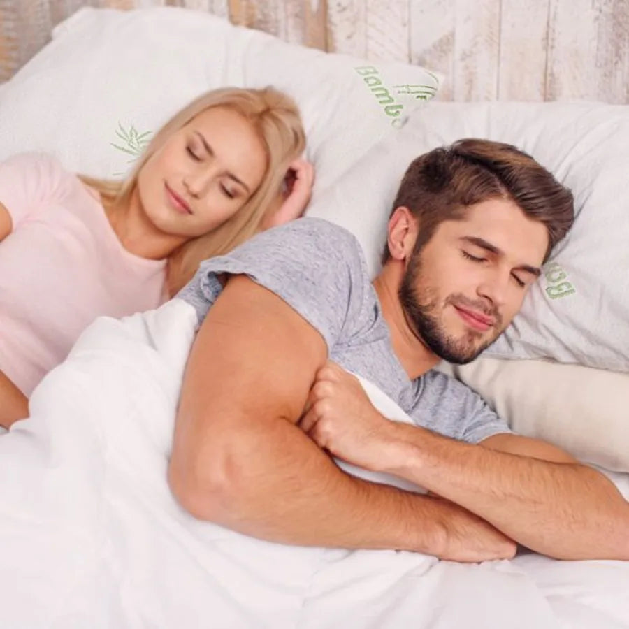 Guangdong Bamboo Memory Foam Pillow 2 Pack Neck Support