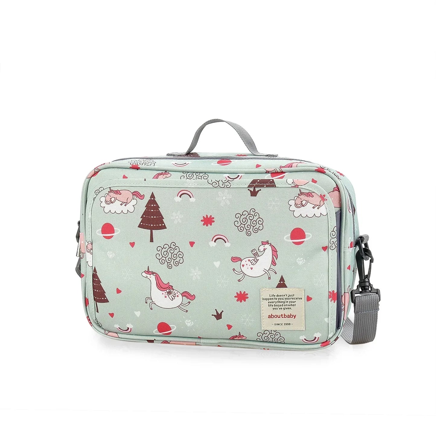 Closure Multifunction Baby Diaper Bag Stroller Organizer