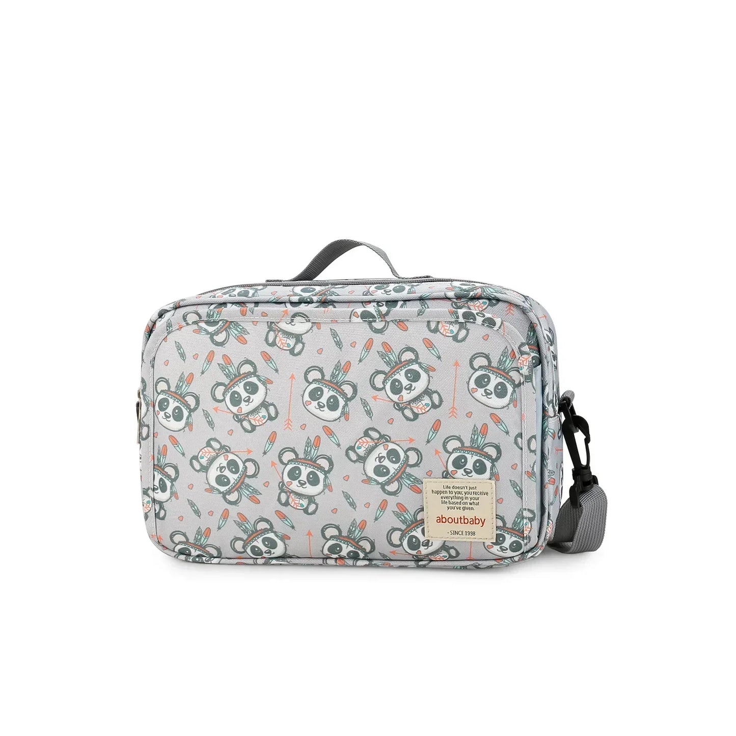 Closure Multifunction Baby Diaper Bag Stroller Organizer