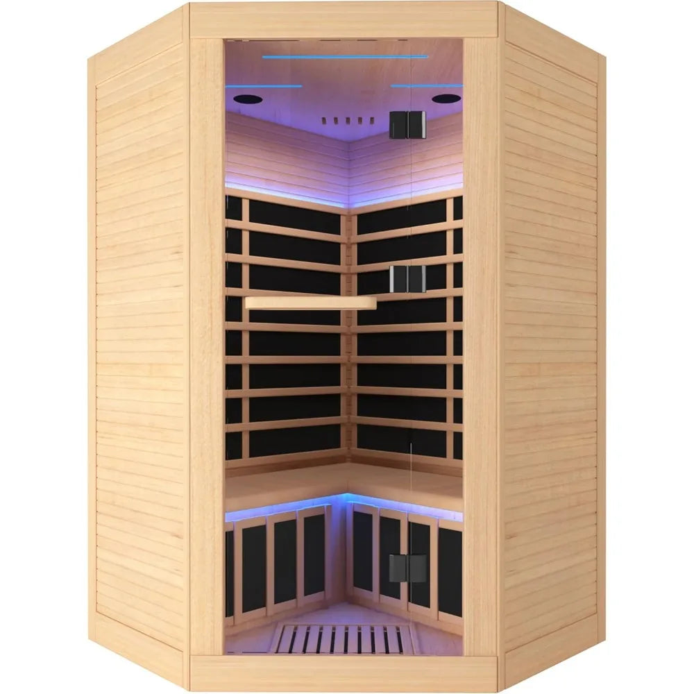 DUTRIEUX Far Infrared Home Sauna With Oxygen Bar 2To3 Person
