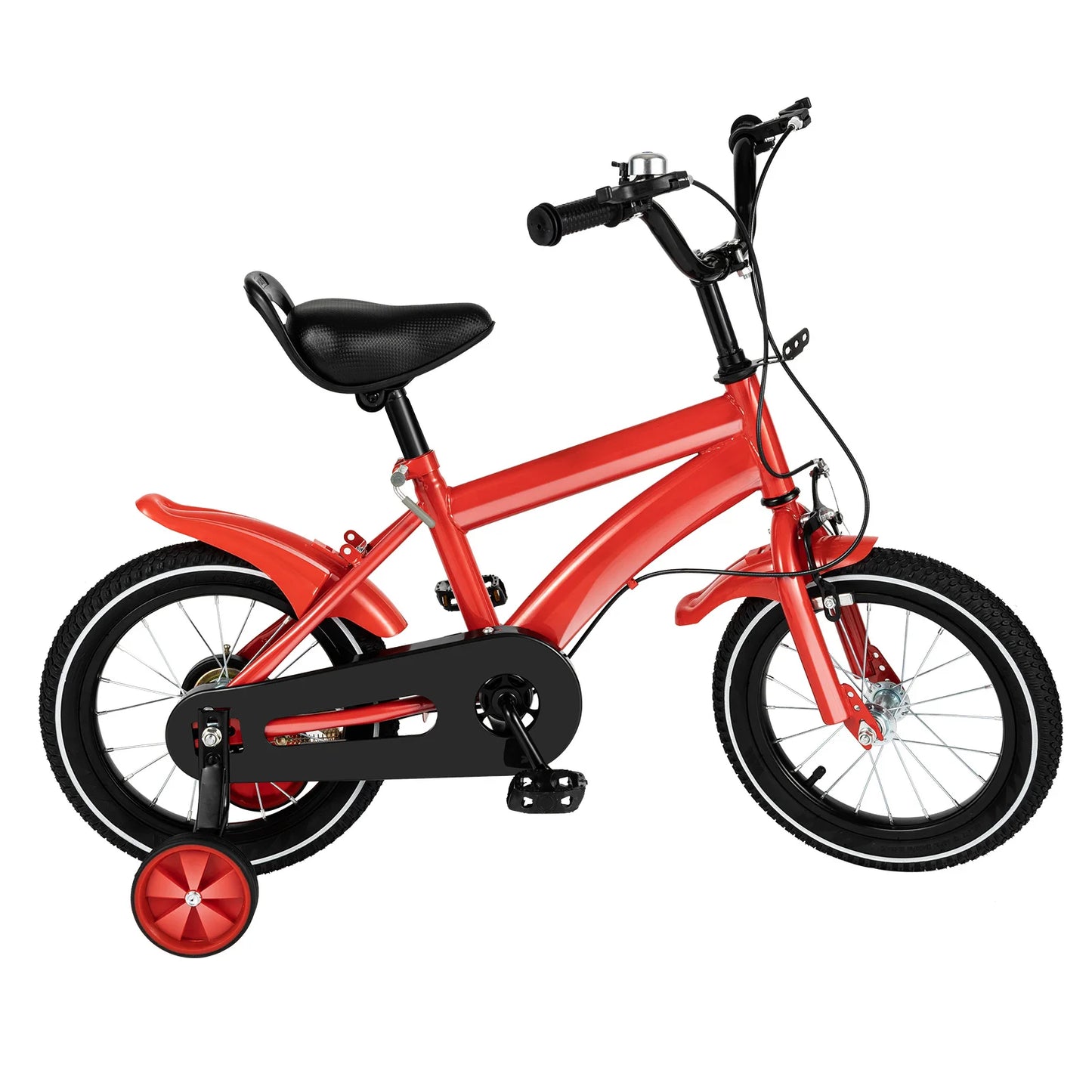 Fork Height Adjustable Children's Bicycle Training Wheels