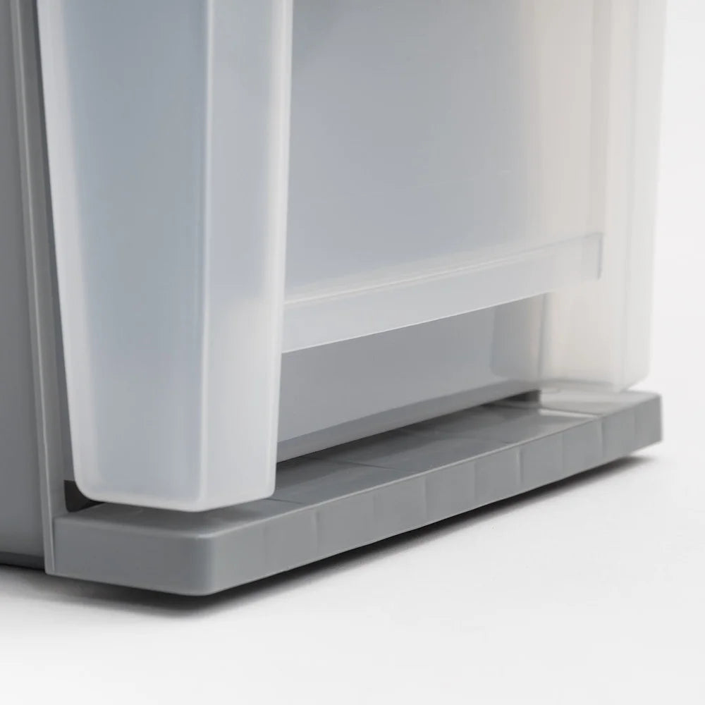 XMSJ Clear Stackable Storage Bins Under Bed Organizers