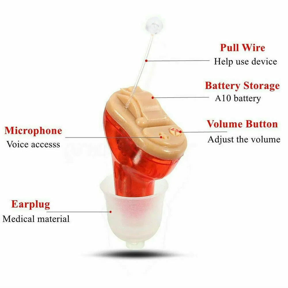 Jinghao Invisible Hearing Aids CIC Sound Amplifier