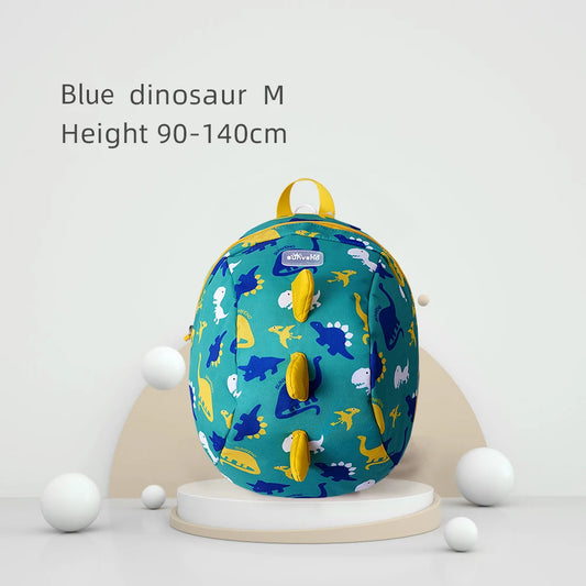 Sunveno Kids Backpack Safety Harness Leash Dinosaur