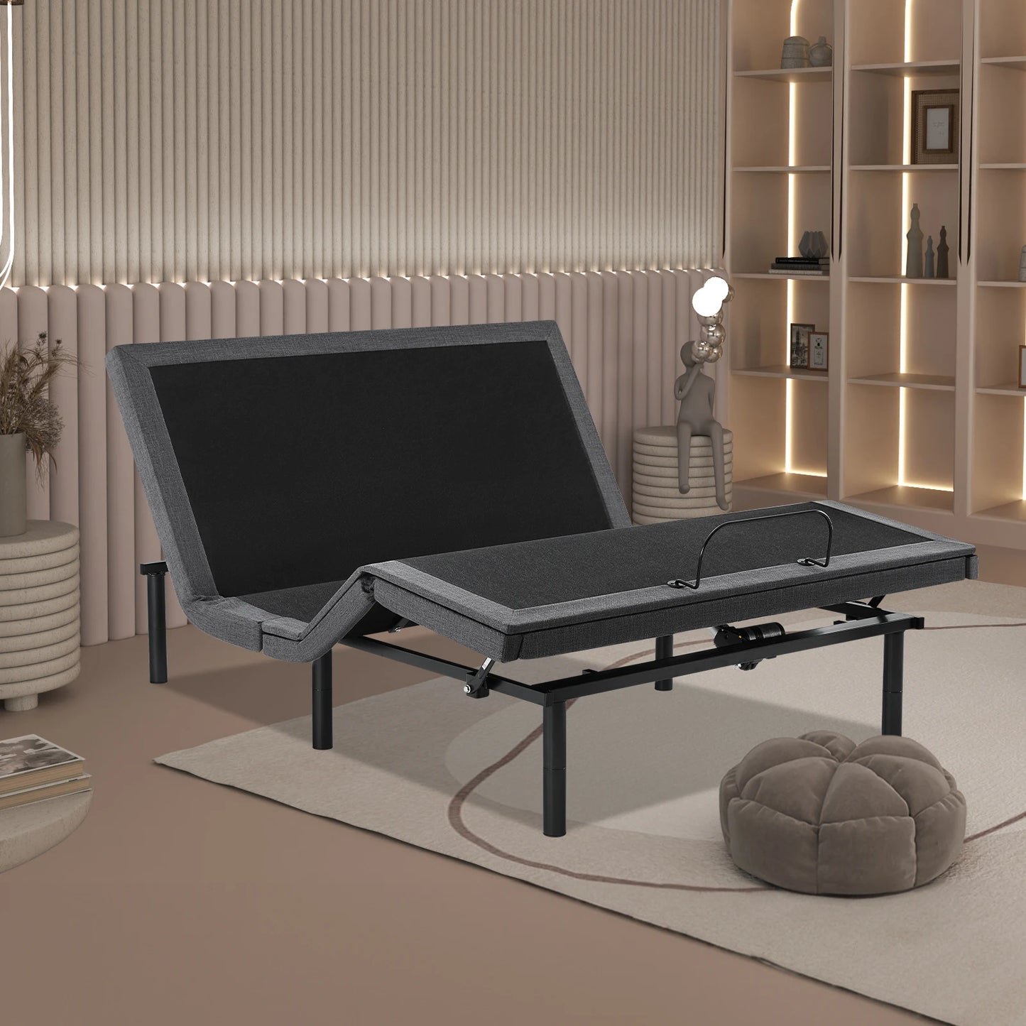 JHK Electric Adjustable Bed Frame With Wireless Remote