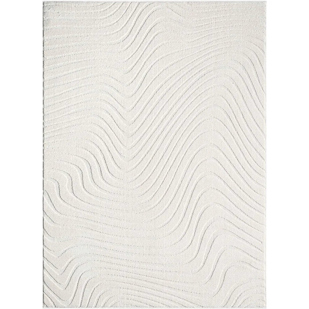 Grayson Collection 5930 Cream 6x9 Modern Abstract Area Rug