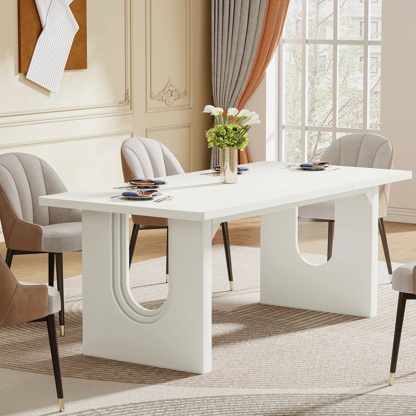 Tribesigns Executive Desk Office And Conference Table