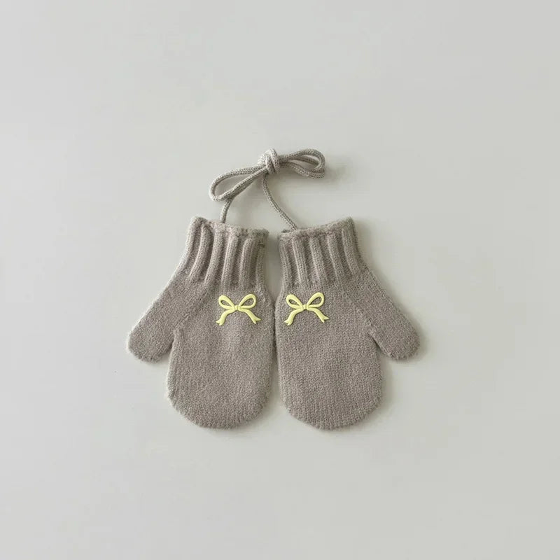 Minimalist Life Store Sweet Bow Kids Knitted Gloves