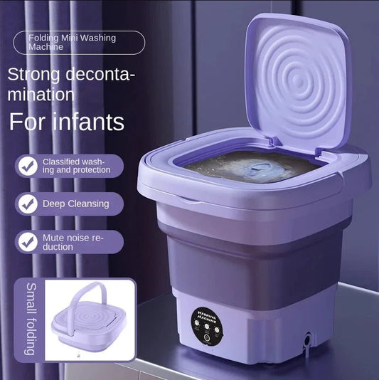 Hign Concerned Portable Mini Foldable Washer For Camping