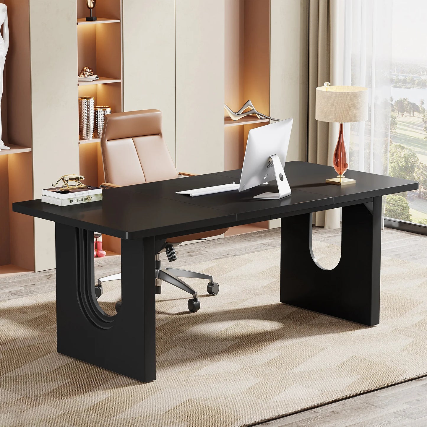 Tribesigns Executive Desk Office And Conference Table