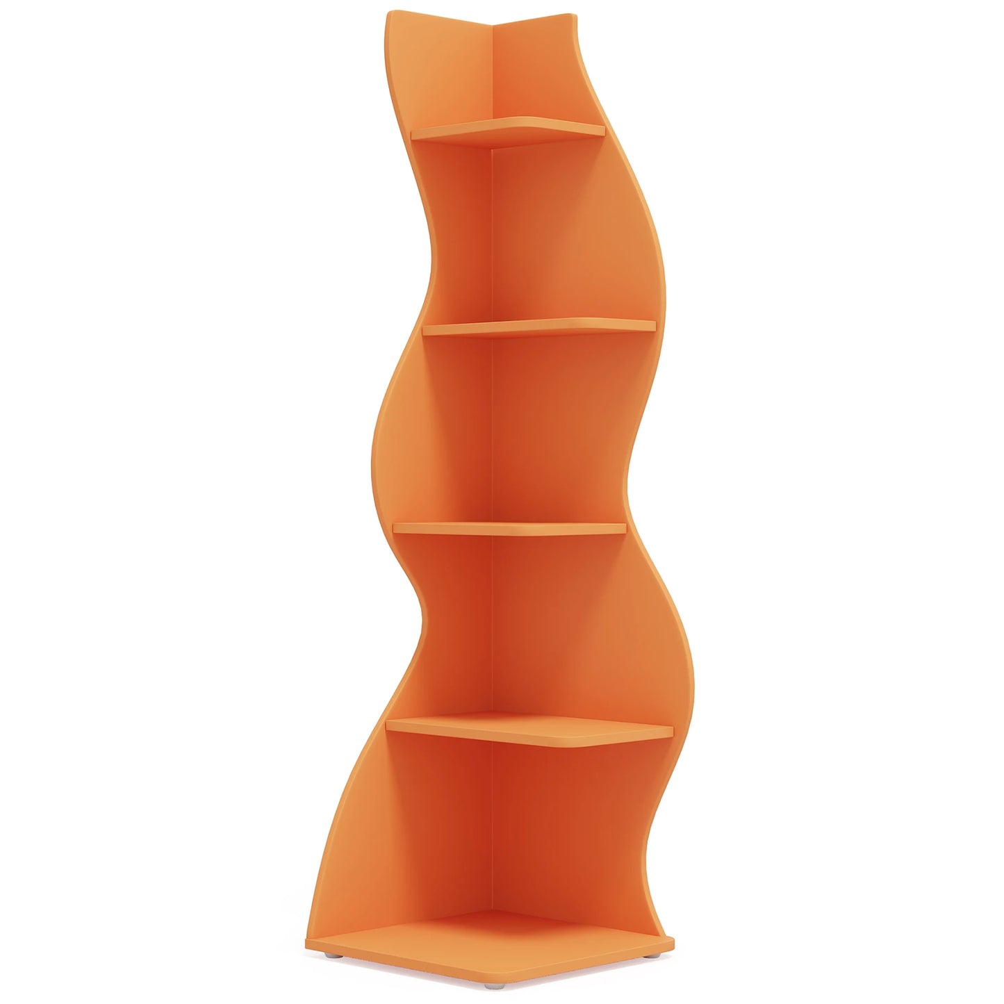 Tribesigns 5 Tier Corner Shelf Wall Bookshelf Plant Stand