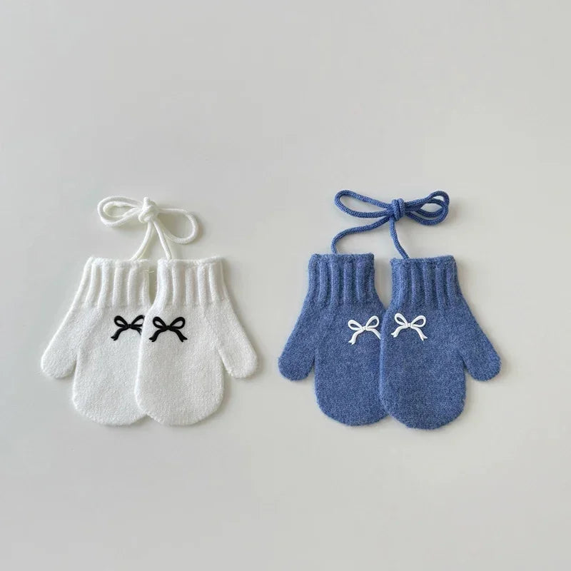 Minimalist Life Store Sweet Bow Kids Knitted Gloves